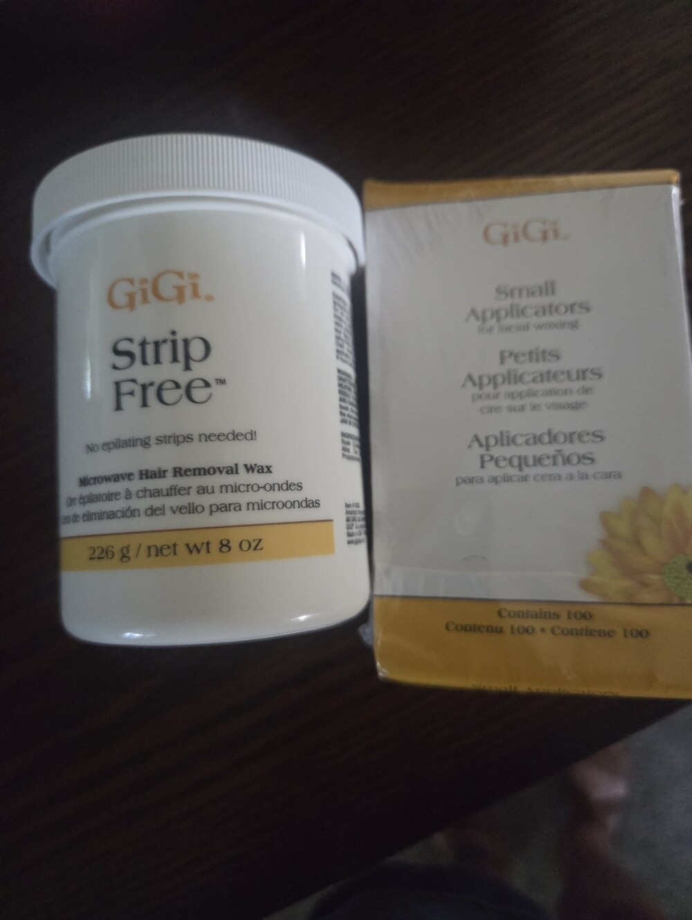 GiGi Strip Free Microwave Hair Removal Wax - White & Yellow